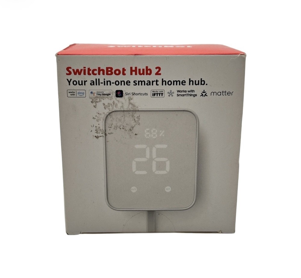 SwitchBot Hub 2 Smart WiFi Thermometer Hygrometer (SEALED)