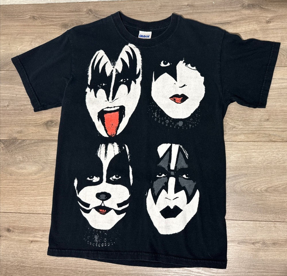 Vintage KISS  2008-2009 "ALIVE 35"  World Tour, Concert T-Shirt, Black Small