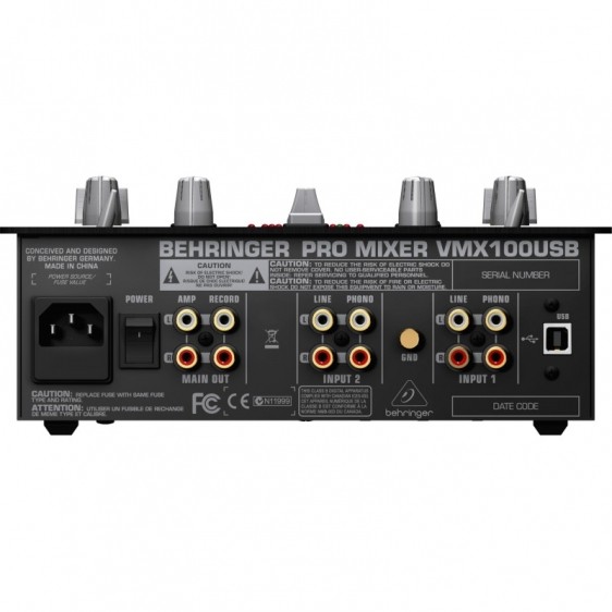 Behringer VMX100USB - 2-channel DJ mixer