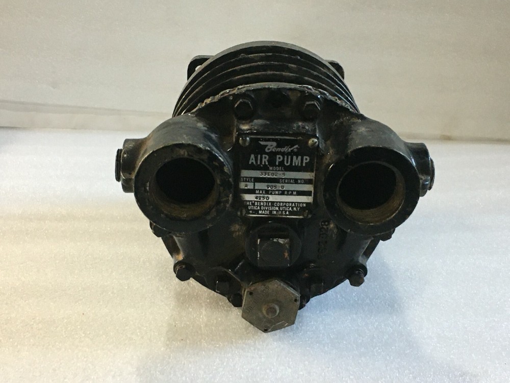 Aircraft Engine Bendix Air Pump P/N 33E02-5 As Removed