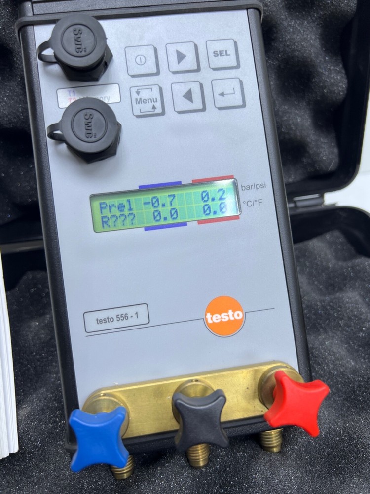 Testo 556-1 Refrigeration System Analyzer V1.0.8