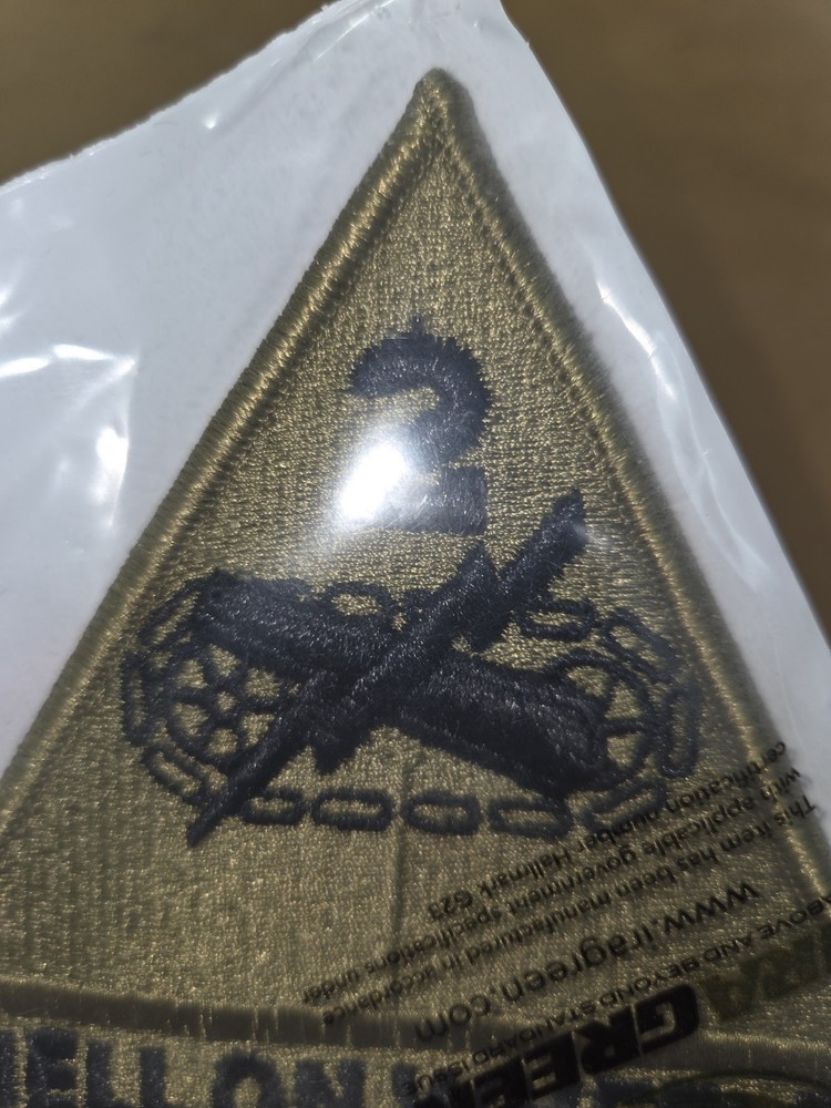 2nd Armored Division OCP Patch - U.S. Army Patch