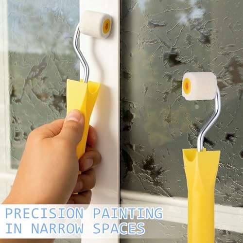 4/5 inch Mini Paint Rollers for Touch up Trim Edge or Corner Small Roller