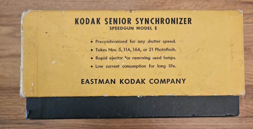 Kodak Senior Synchronizer Speedgun Model E