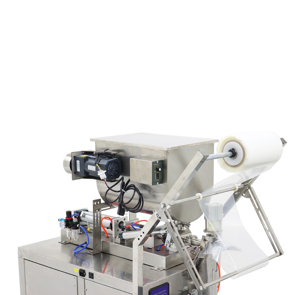 30-300ml Automatic Quantitative Paste Filling Machine with Horizontal Mix Hopper