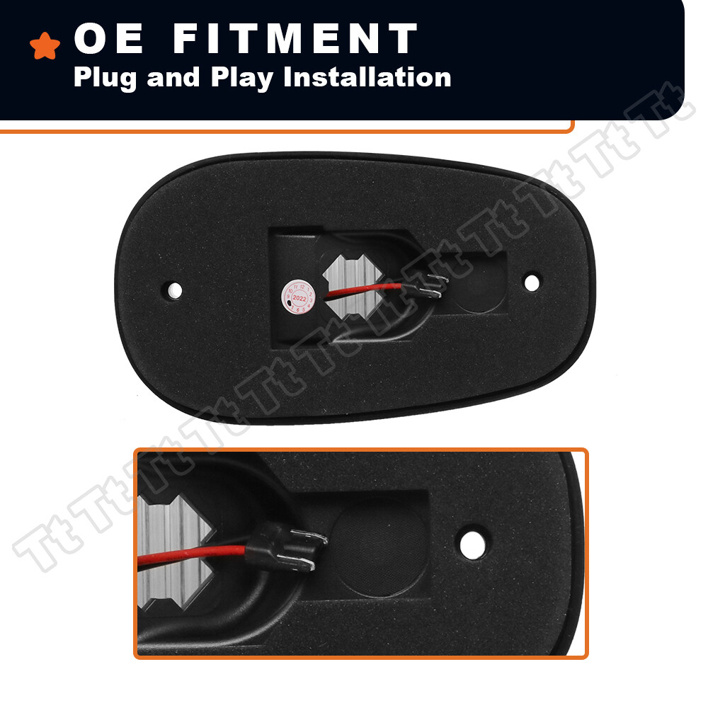 5x For Dodge RAM 1500 2500 3500 Smoked Rooftop Cab Running Marker Light LED