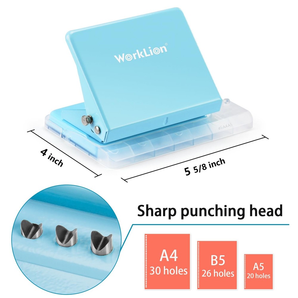 Binding Machine for Planner: Small Bookbinding Machine with Multicolor Loose ...