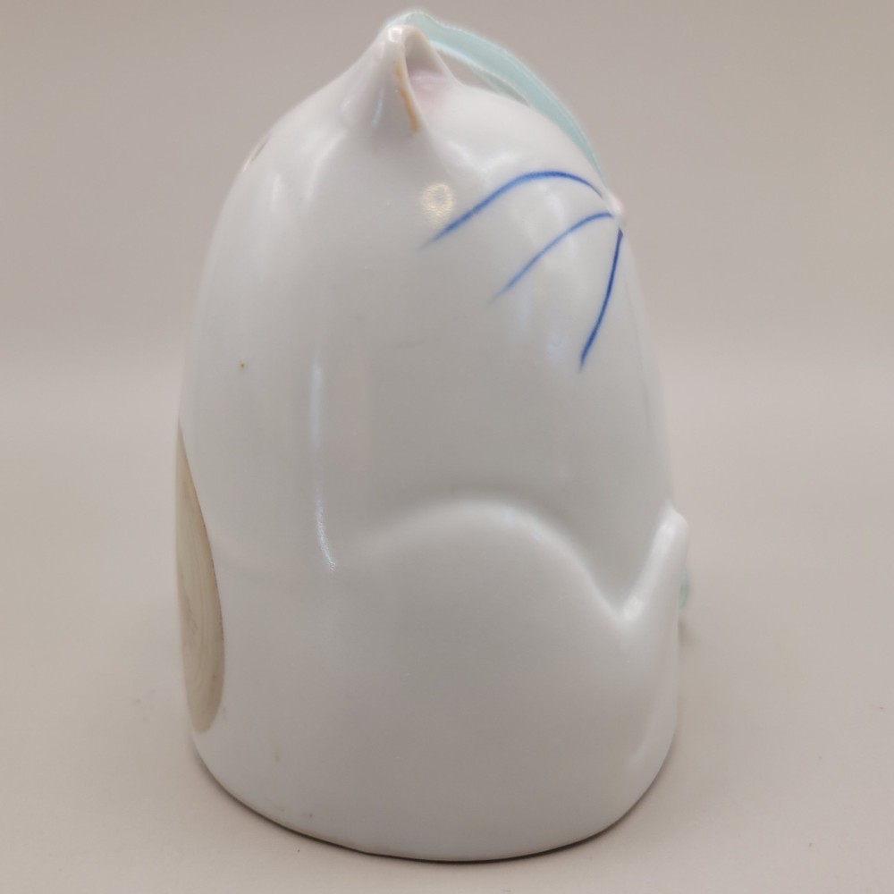Ceramic Clay Hanging Cat Potpourri Holder 3" Empty
