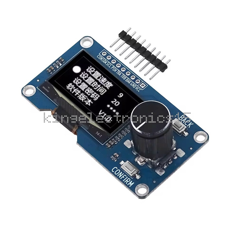 1.3 Inch OLED Display Screen With EC11 Rotary Encoder Module IIC Interface