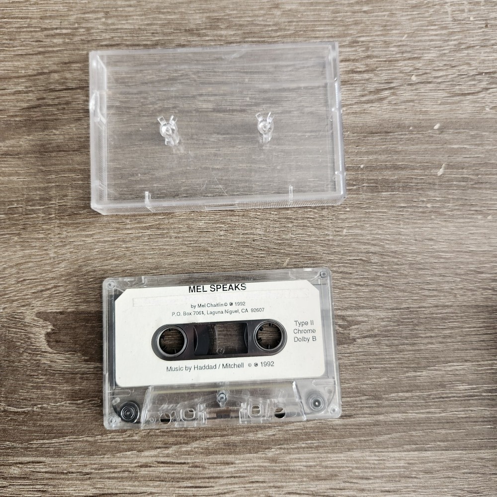 1992 Mel Speaks Cassette - READ