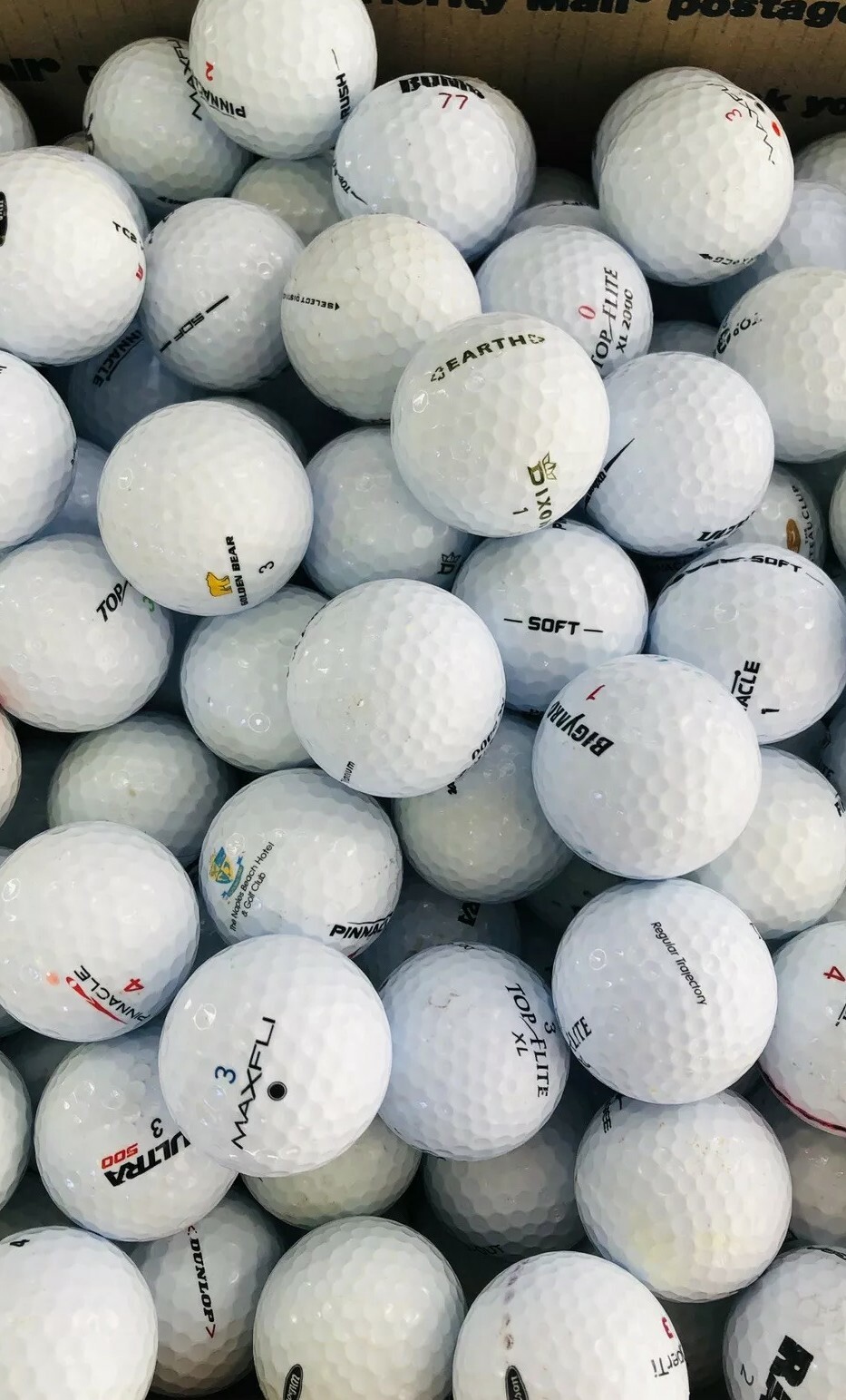 100 Near Mint 5A/4A ASSORTED BRAND USED GOLF BALLS