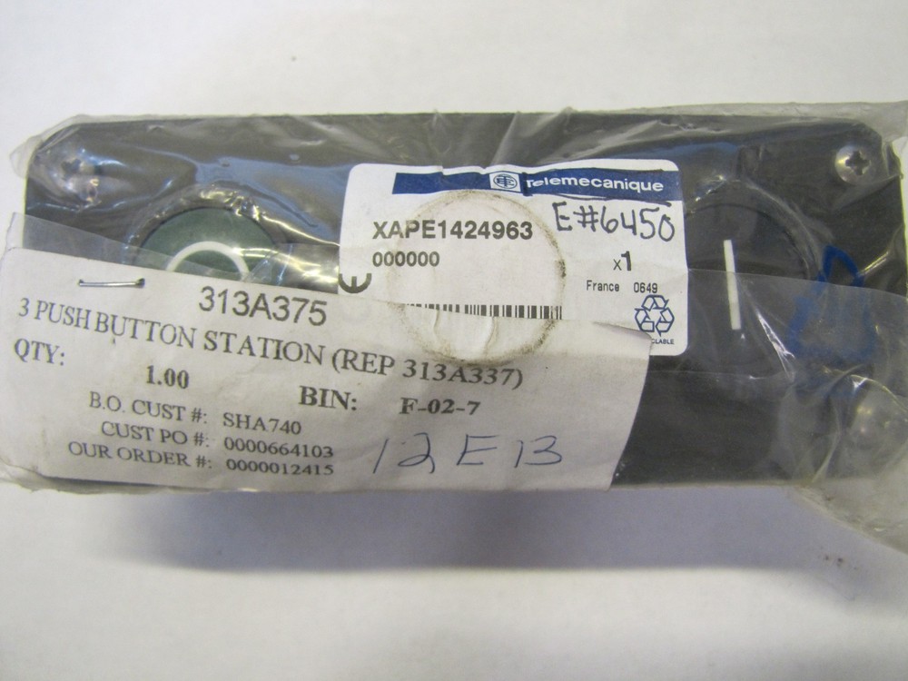 Telemecanique Pushbutton Stop Start Control XAPE1424963