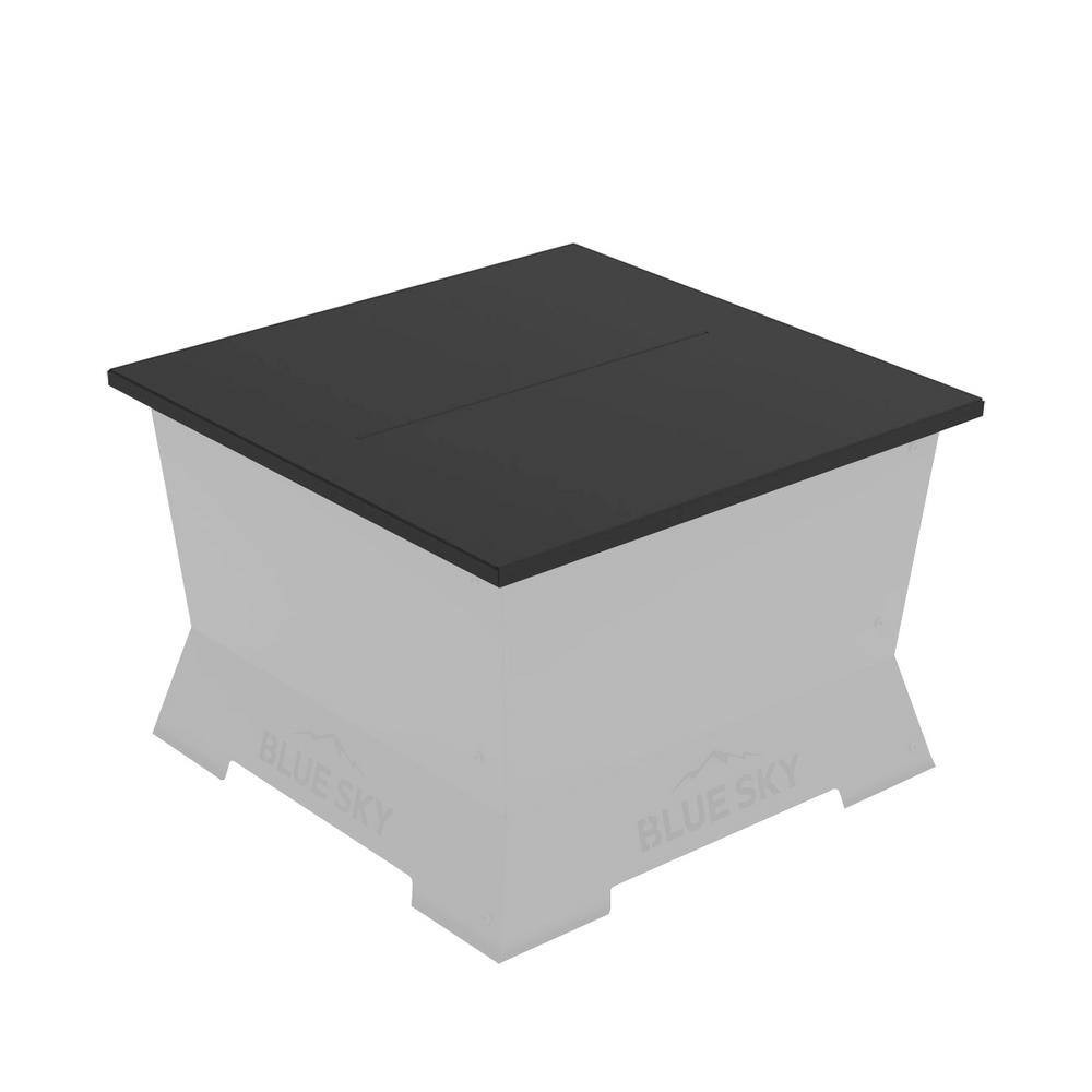 30 In. Steel Square Fire Pit Lid