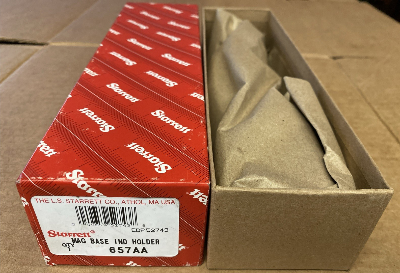 Starrett No. 657AA magnetic base 657 Complete Set Made in the U.S.A.