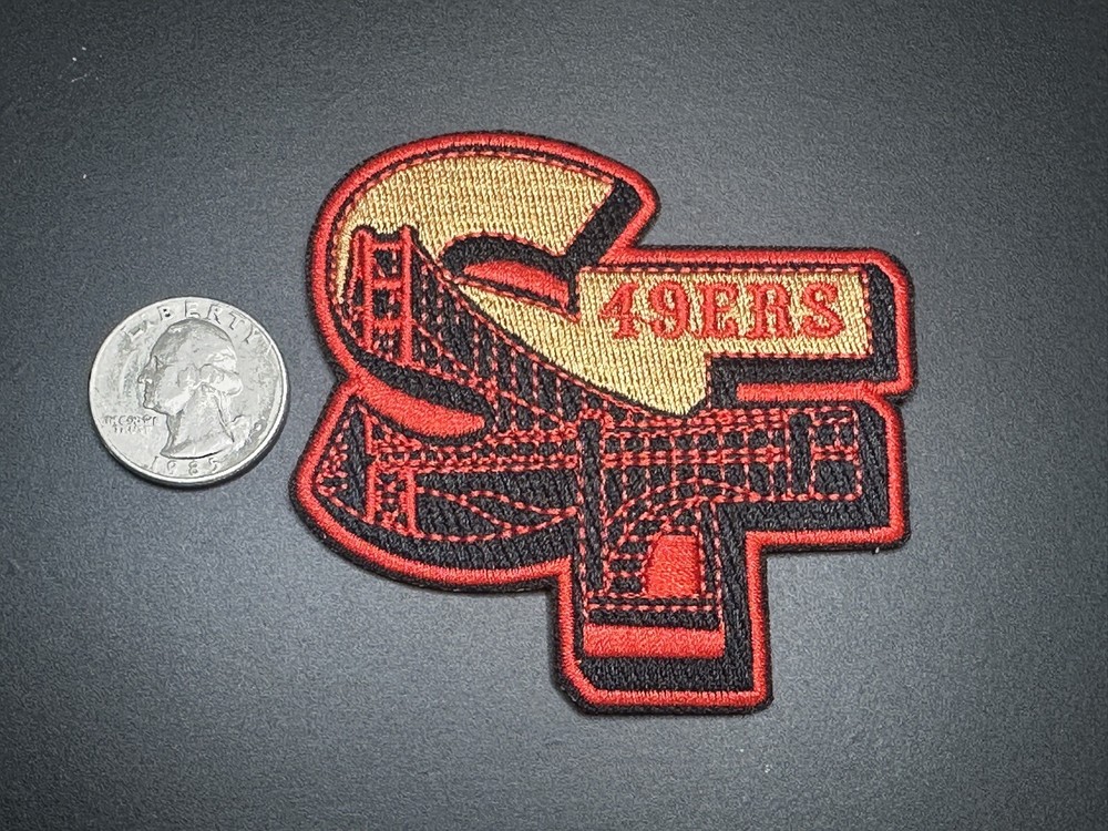 San Francisco 49ers Embroidered Iron On Patch