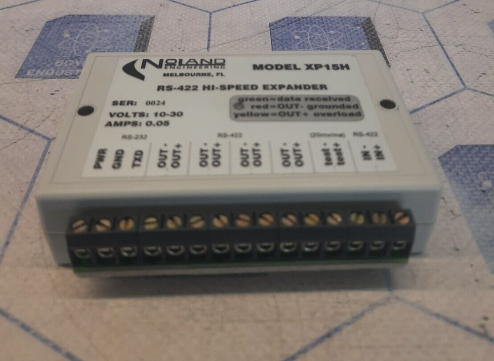 NOLAND MODEL XP15H RS-422