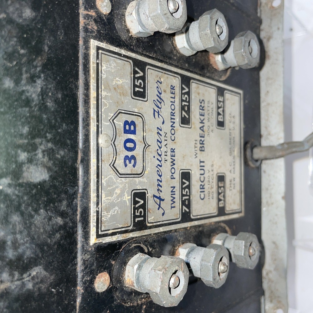 American Flyer 30 B Transformer Tested Clean