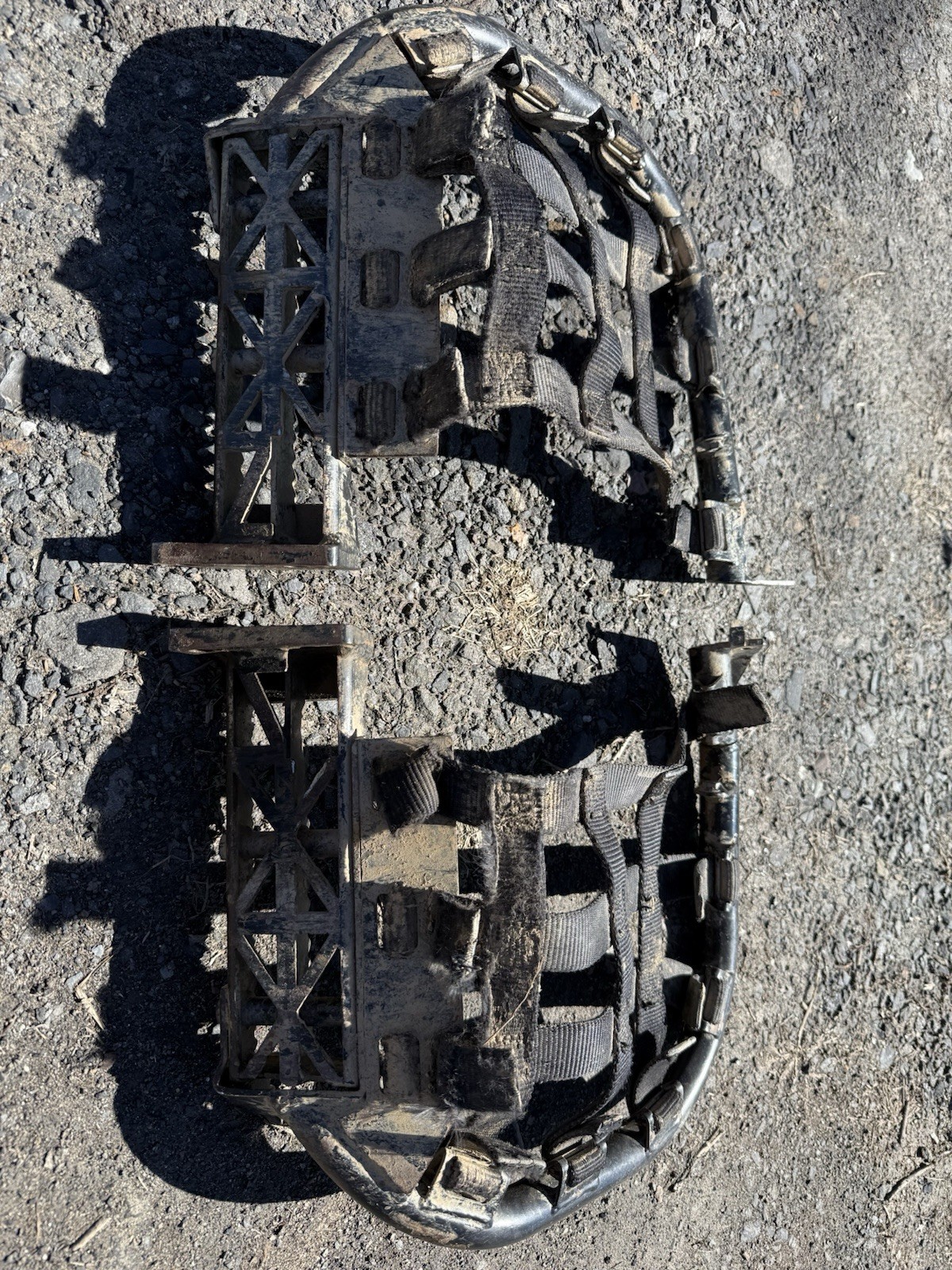 Honda TRX450R RJR Footpegs and Heel Guards Used TRX 450R