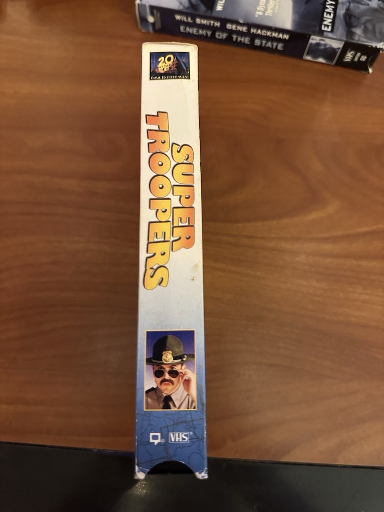 Super Troopers (VHS, 2002, R, Comedy, TESTED)