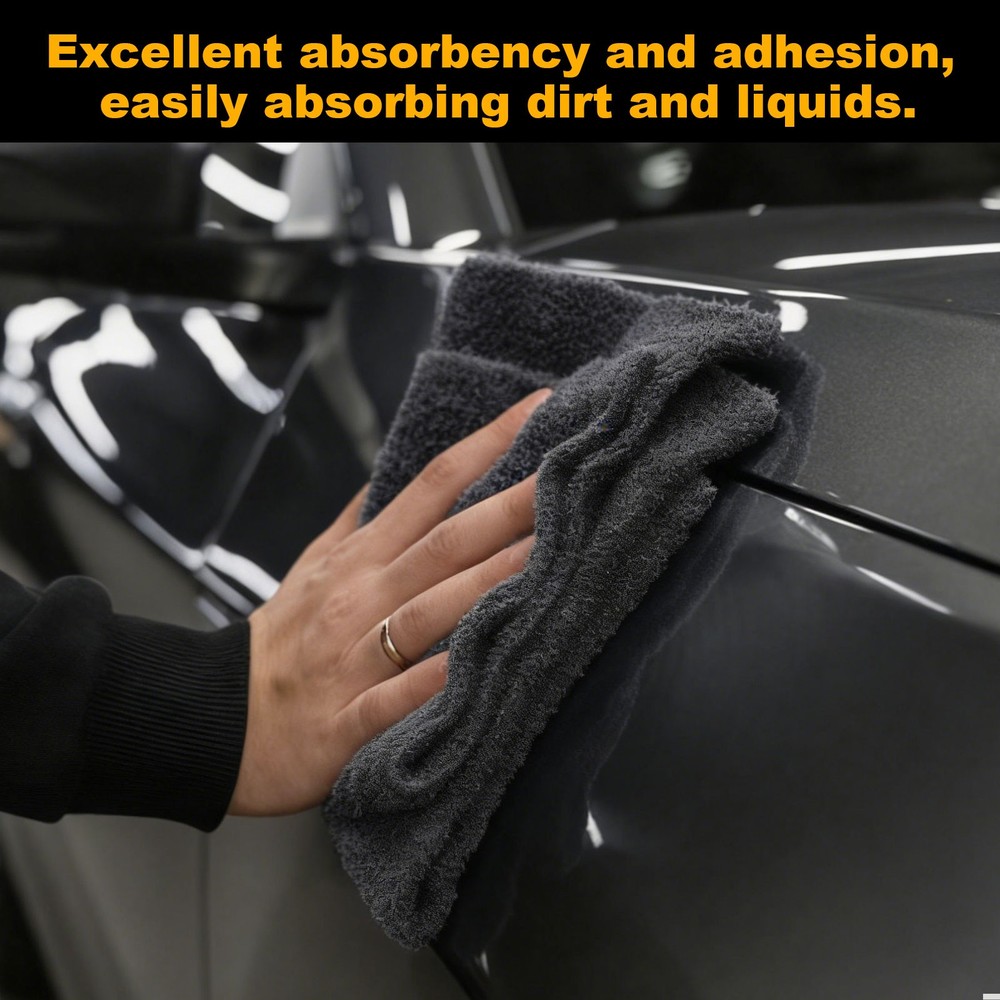 2pcs 16x24" Microfiber Car Towels for Grey