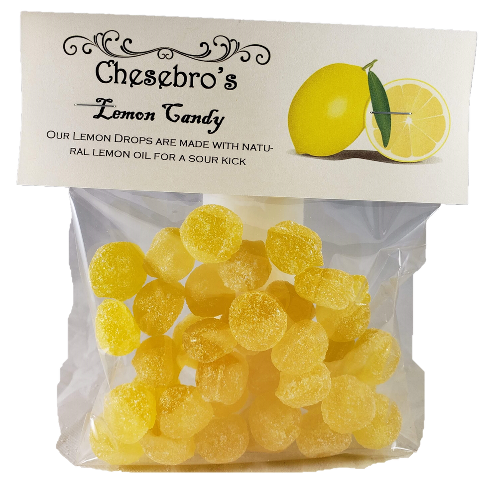 Lemon Hard Candy Drops 4.5 Ounces