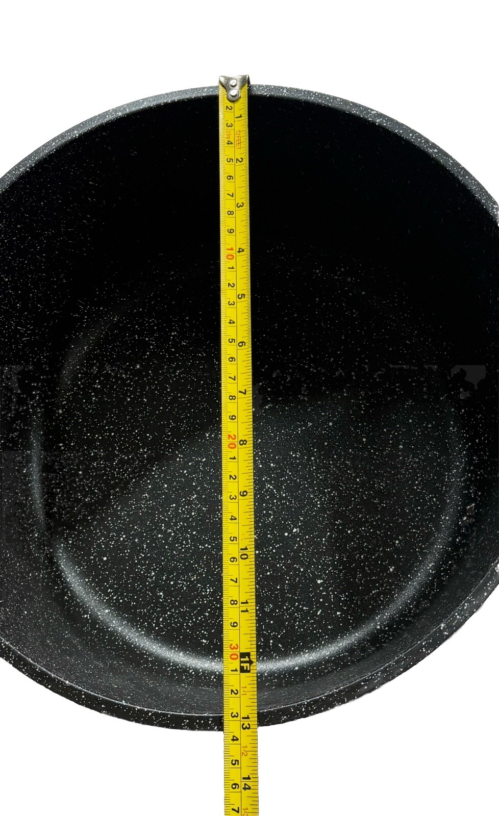 Big Size Pot/Casserole 12.5" Inch,10 Qt + Lid Party/Restaurant Size D&W Cookware