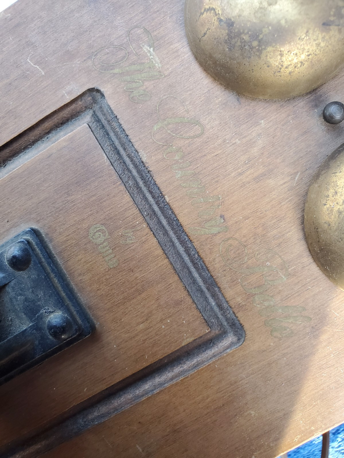 Antique Tube Radio Receiver Wall Telephone The Country Belle By Guild