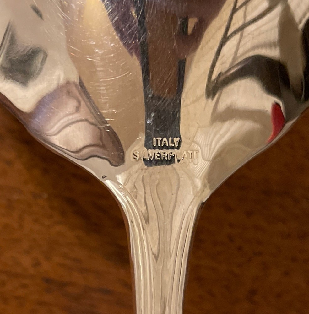 Gorham Heritage Silver Plate Punch Ladle Tureen Serving Spoon Italy 12 3/4”