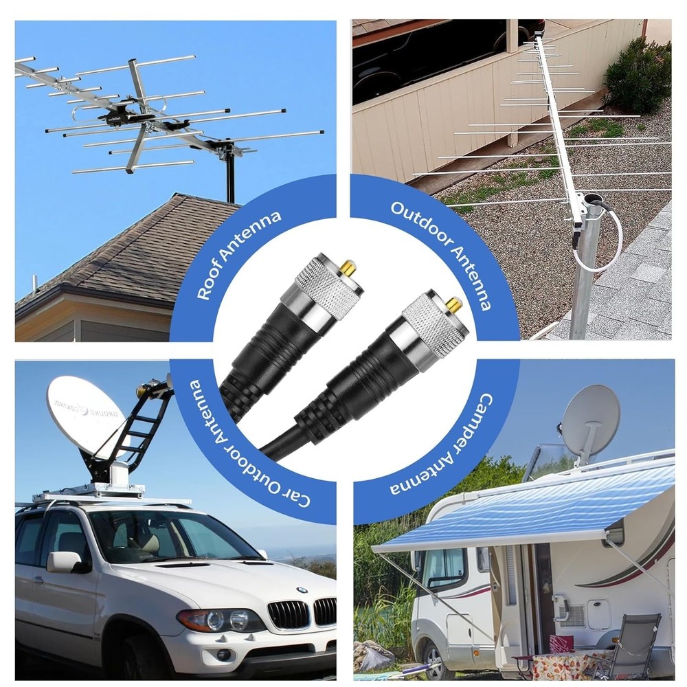 High Quality RG8X Cable for Antenna Analyzer