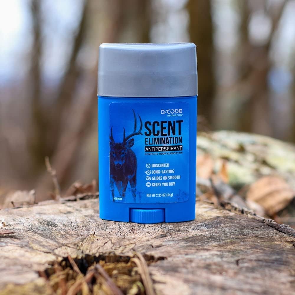 Code Blue Scent Elimination Antiperspirant, Unscented - Hunting Deodorant