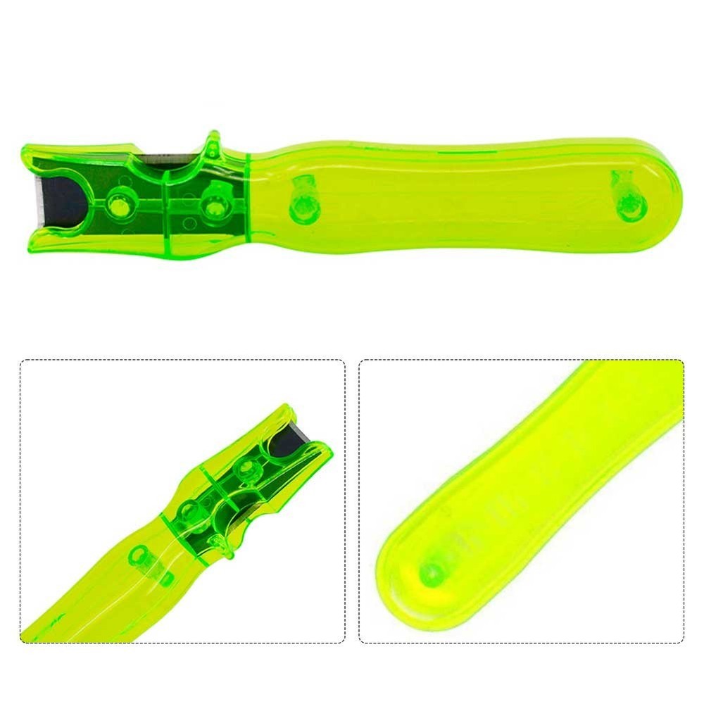 Arrow Scraper Feather Scraper 1set 22*6*2cm Plastic + Metal Using Steady