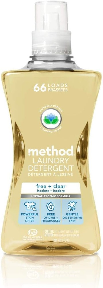 Concentrated Laundry Deternt, + Clear, (), 66 Loads