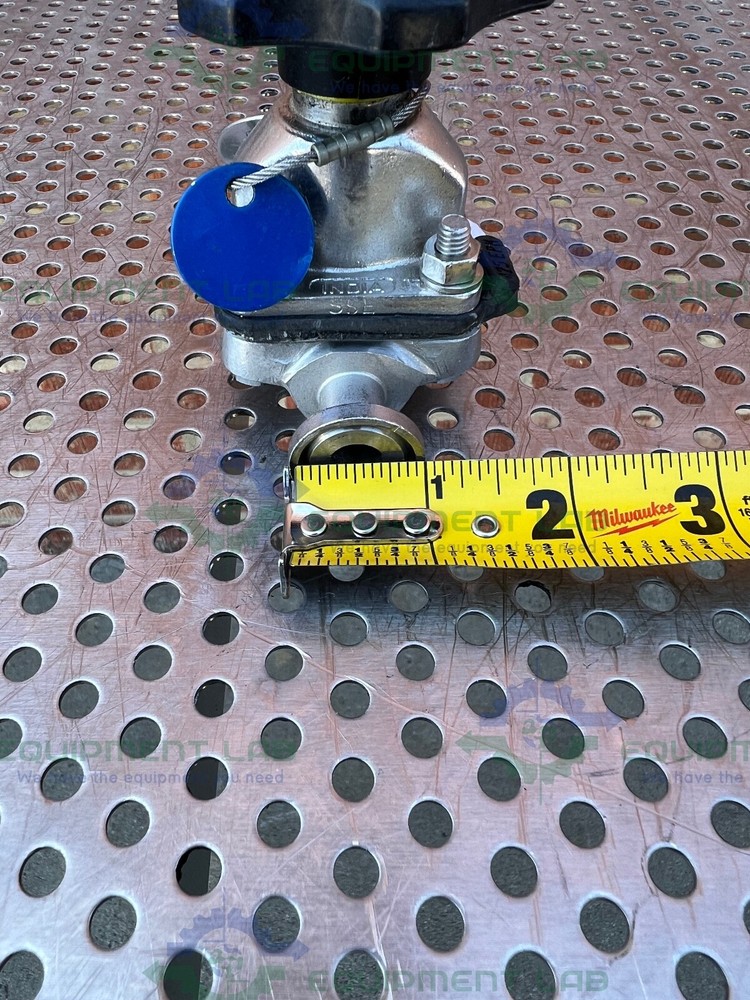 Saunders Diaphragm Valve w/ 1/2" Sanitary Fitting