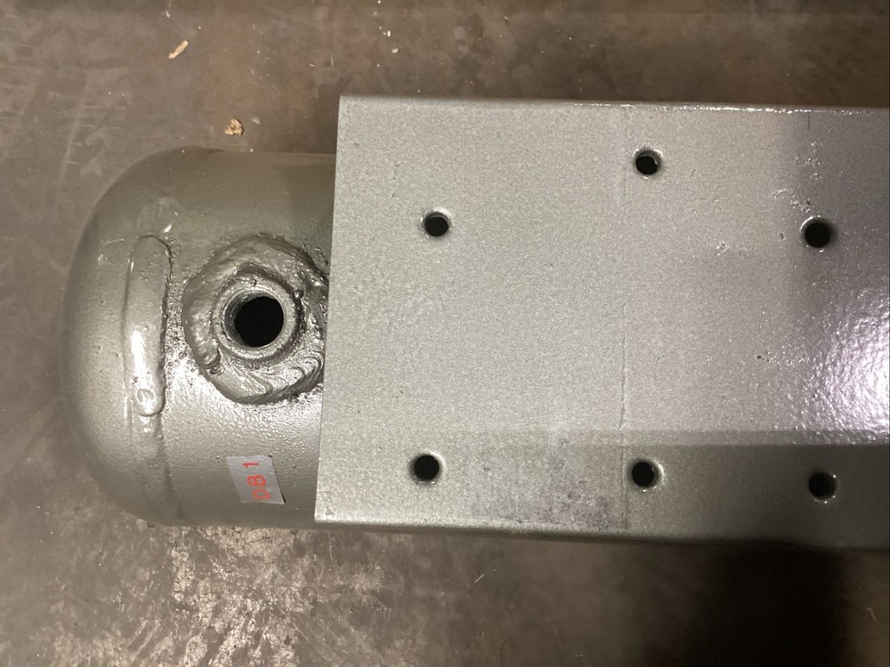 Dayton 3 Gallon Horizontal Non-Code Compressor Tank 1Z782B #806E89PR6*CO