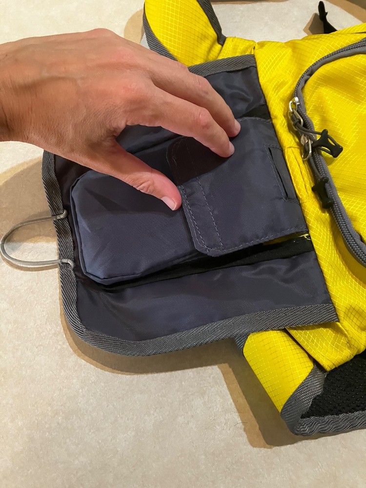 Solar sack day pack with hydration bladder - please read description!