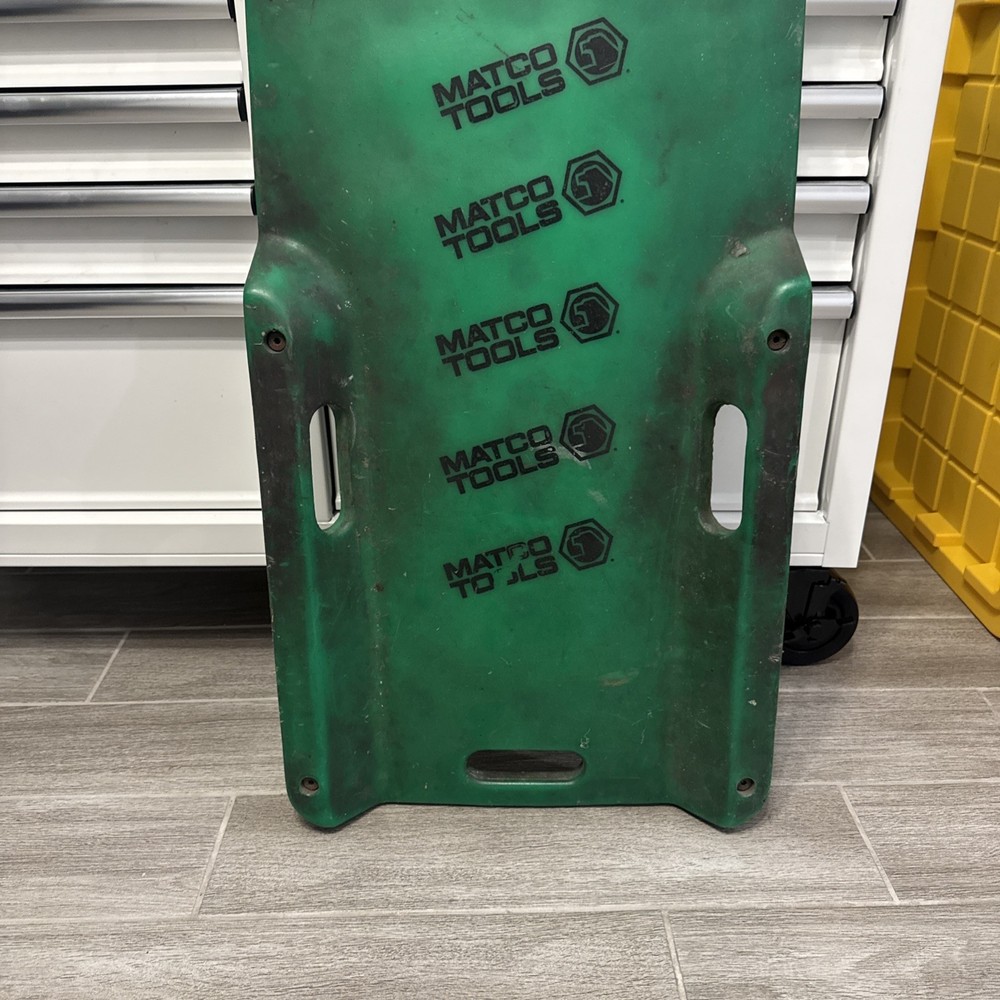 Matco Tools Creeper 35.75" Green Made In USA
