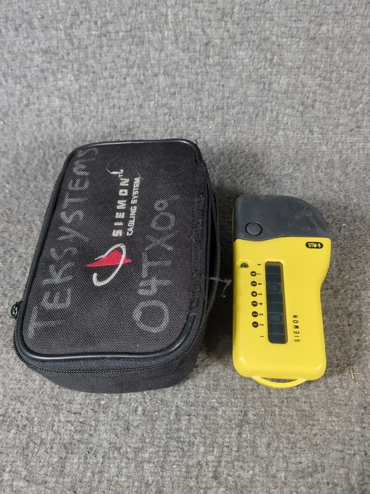 Siemon STM-8 Network Cable Tester Cabling System with Case