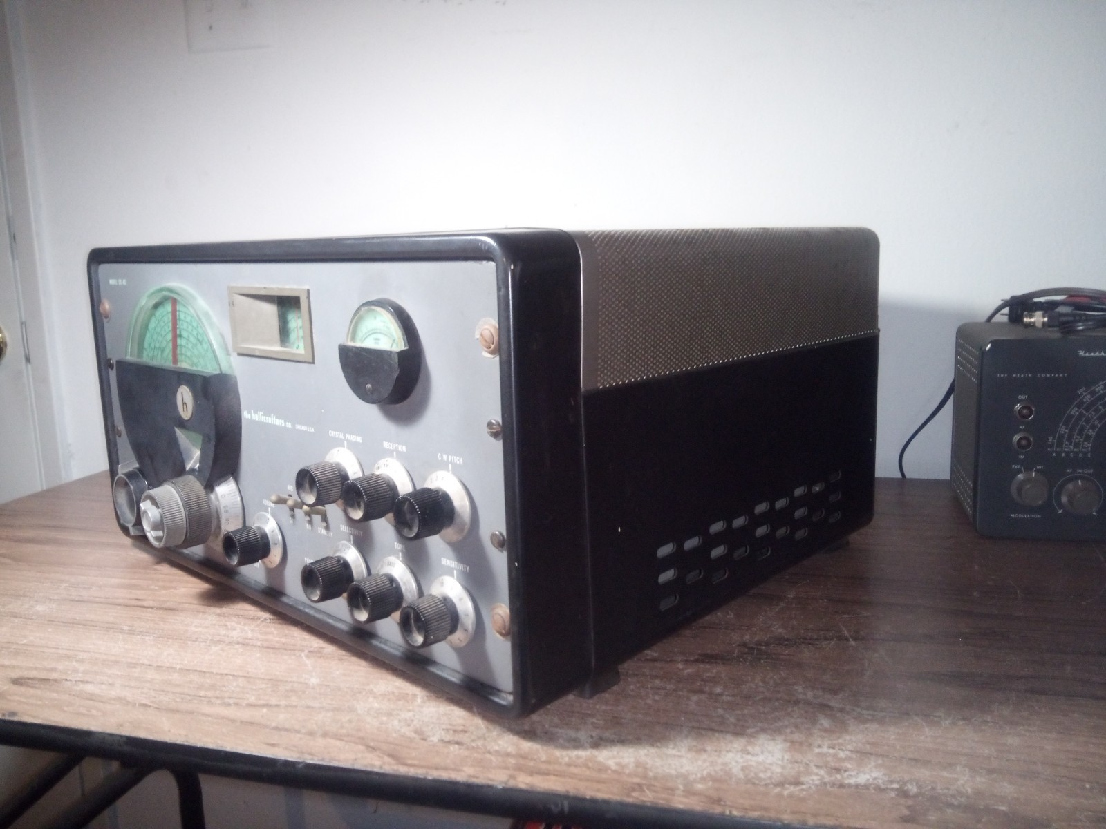 Hallicrafters SX-42 Receiver For Restoration Check Out All 22 Pics