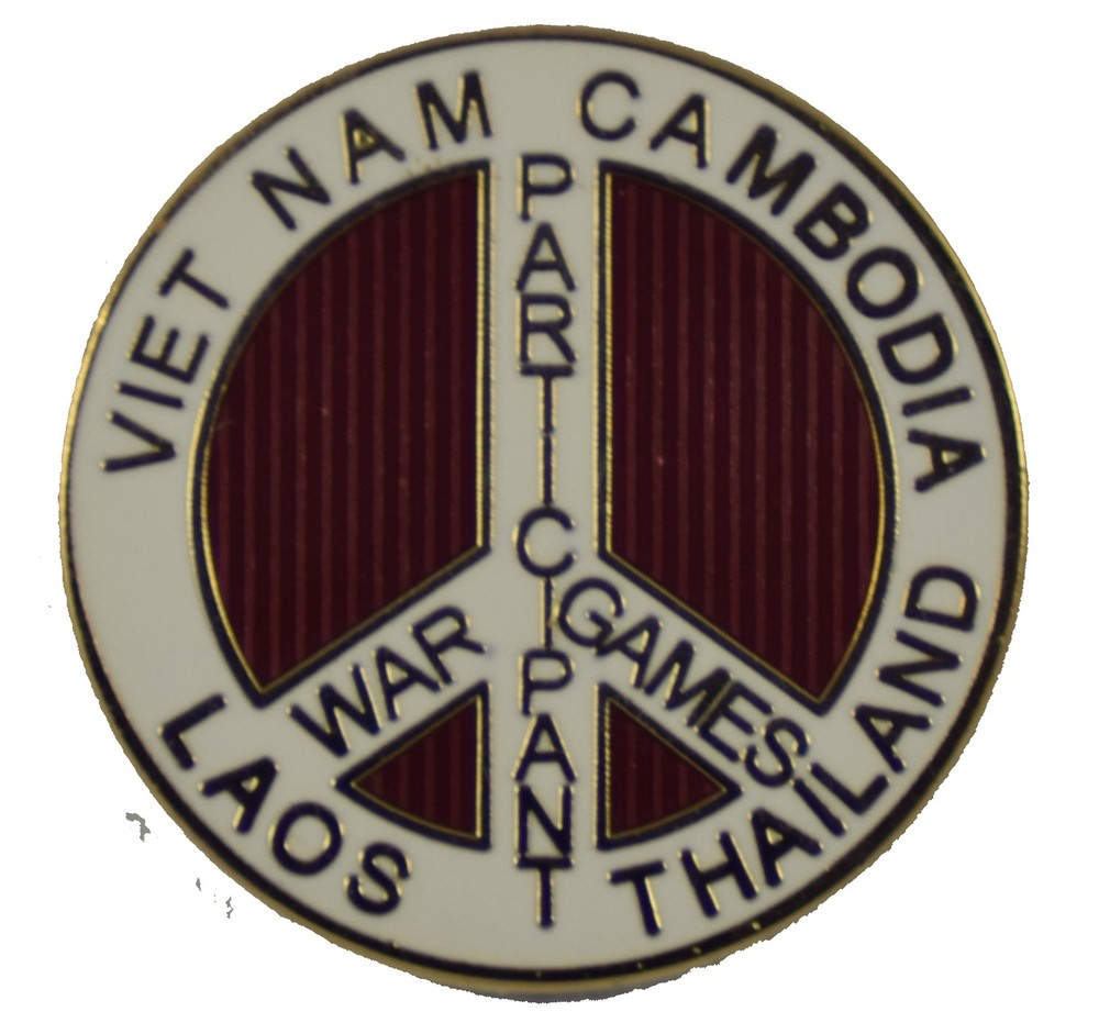 WAR GAMES PARTICIPANT HAT PIN