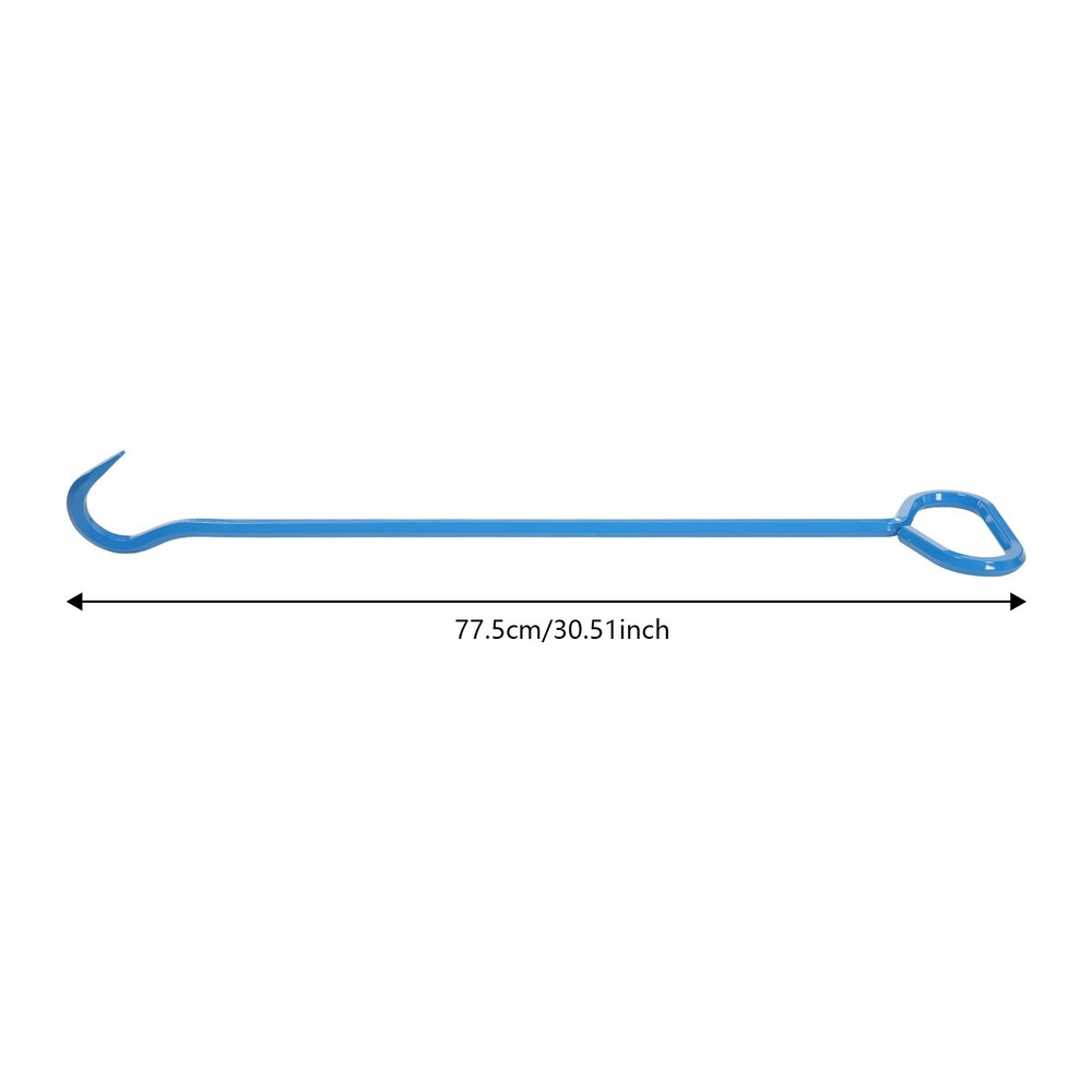 76.2cm/30in Manhole Cover Hook Tool, Versatile Lifting Hooks, Tool J-Hook