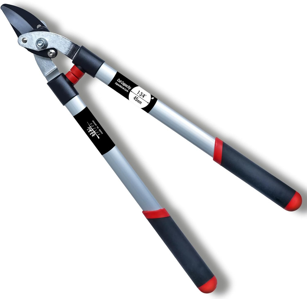 Bypass Hand Loppers 25" - Professional Japanese Branch Cutter Lightweight Compac