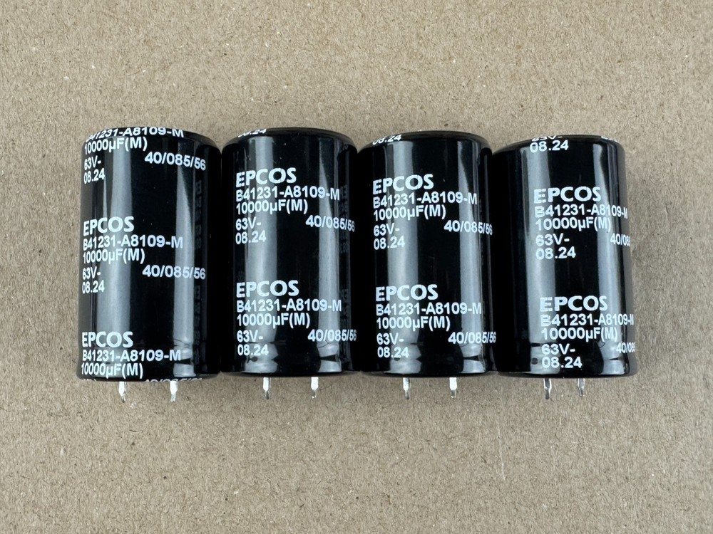 2 Replacement Sanyo P55 Main Filter Capacitors 10000 uf 63v 30mm Diameter
