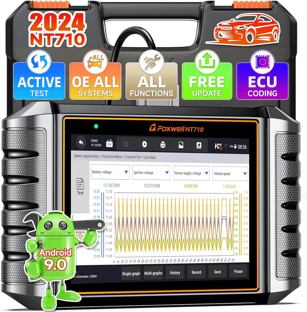 For Toyota Lexus Bidirectional Car OBD2 Scanner Diagnostic Tool Key ECU Coding