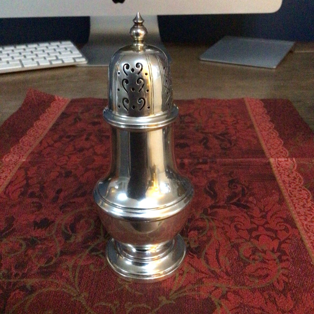 Vintage Sterling Silver Sugar Shaker