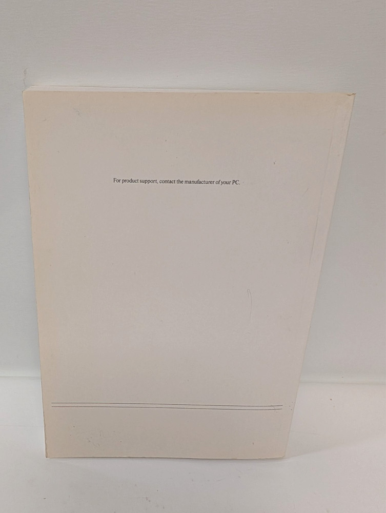Vintage Microsoft Windows 3.1 User's Guide Excellent Condition