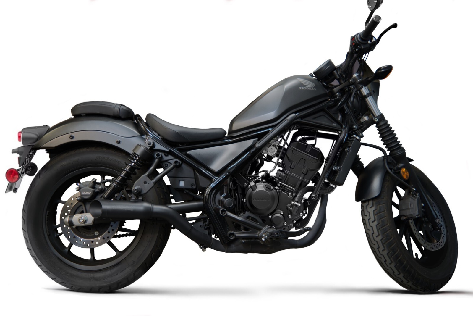 Coffman's Thunder Slip-On Exhaust for Honda Rebel 500 / Rebel 300 (2017-2025)