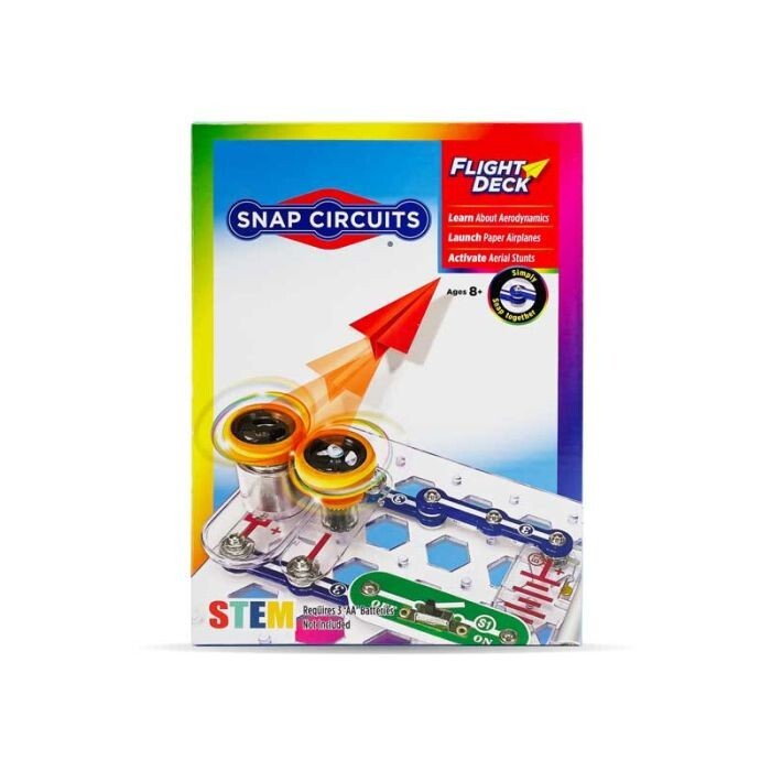 SNAP CIRCUITS SCFLTKIT - FLIGHT DECK - 6 STEM PROJECTS - AUTHORIZED DISTRIBUTOR