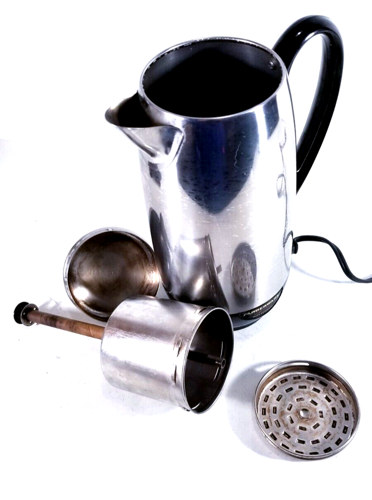 Farberware Chrome Electric Automatic Percolator Coffee Maker