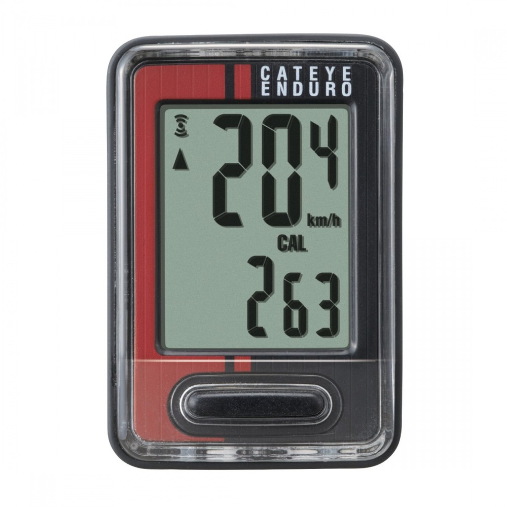 Cateye CC-ED400 Enduro Wired HD Speed Sensor - Durable, 9-Function Cycling