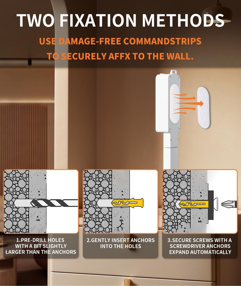 Electrical Outlet Extender Stick Features 2 USB-A, USB-C and 2 AC Outlets, Exten
